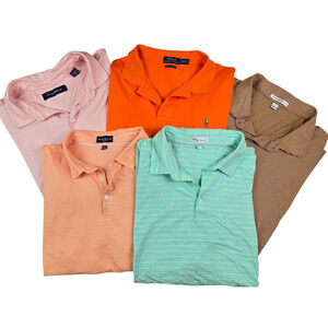 Mens Polo Lot Size XXL Peter Millar Polo Ralph Lauren Tommy Bahama